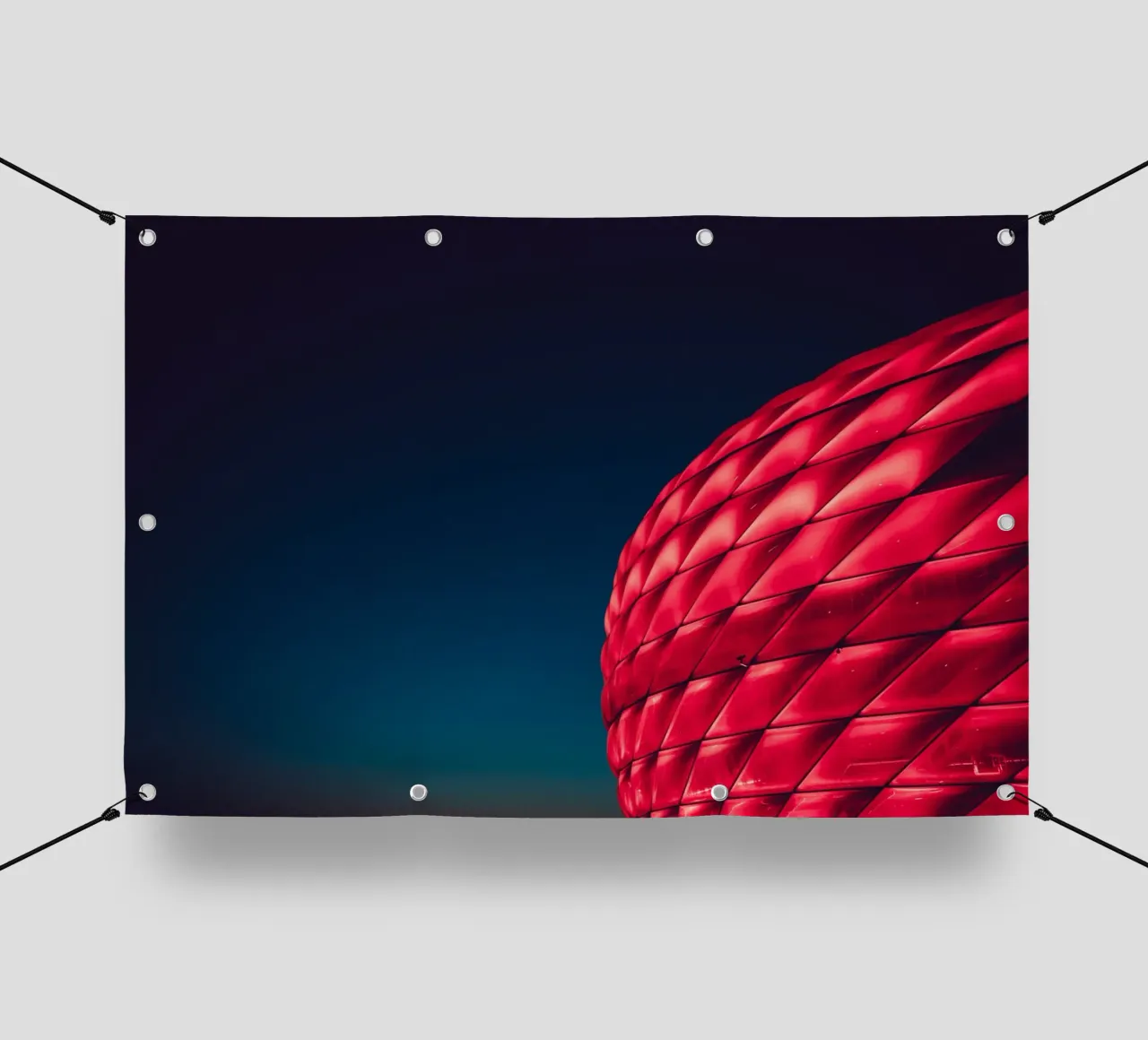 Allianz Arena Rot telo in pvc da Flo Klein