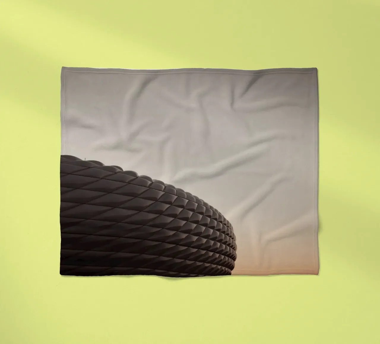 Allianz Arena coperta in pile da Jonas Klein