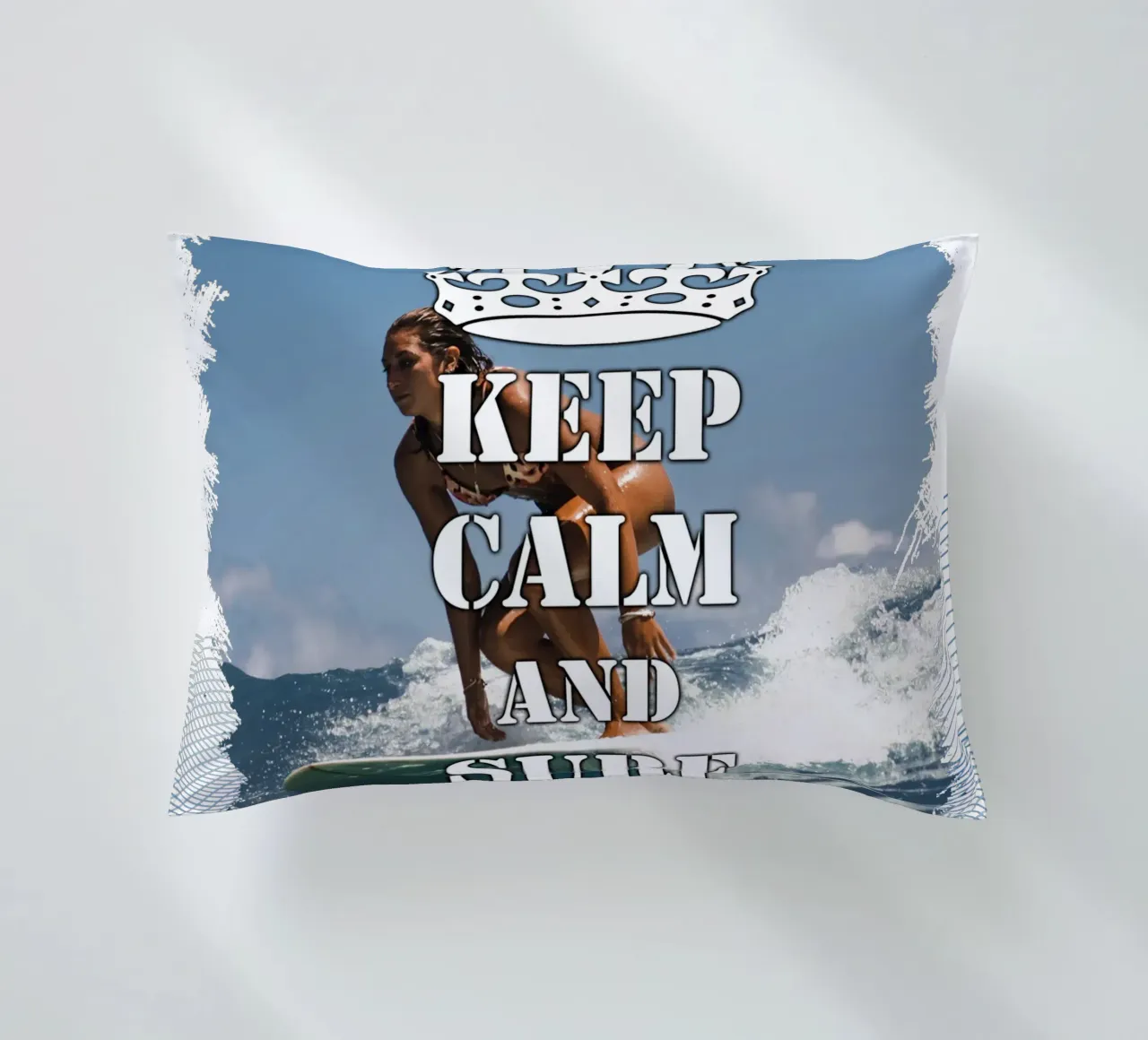 Mantieni la calma e naviga 80b cuscino da surfer28