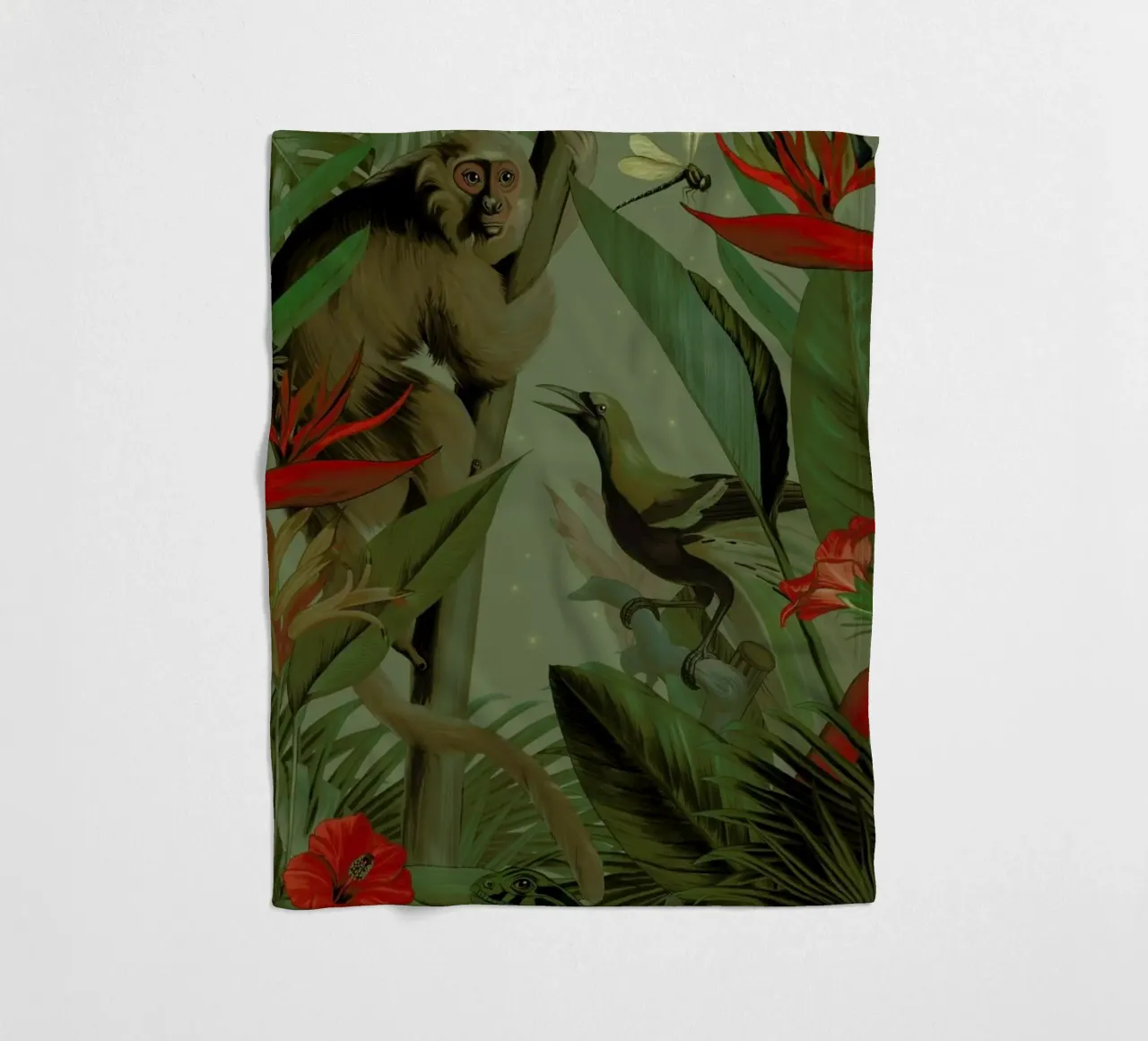Welcome To The Jungle coperta in pile da Nettsch