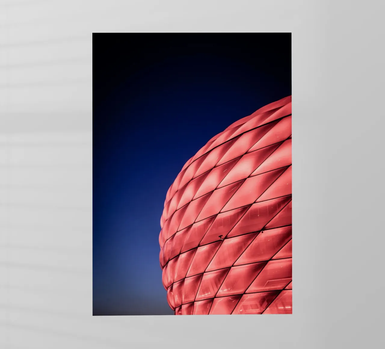 Allianz Arena 2 pellicola backlit da Flo Klein