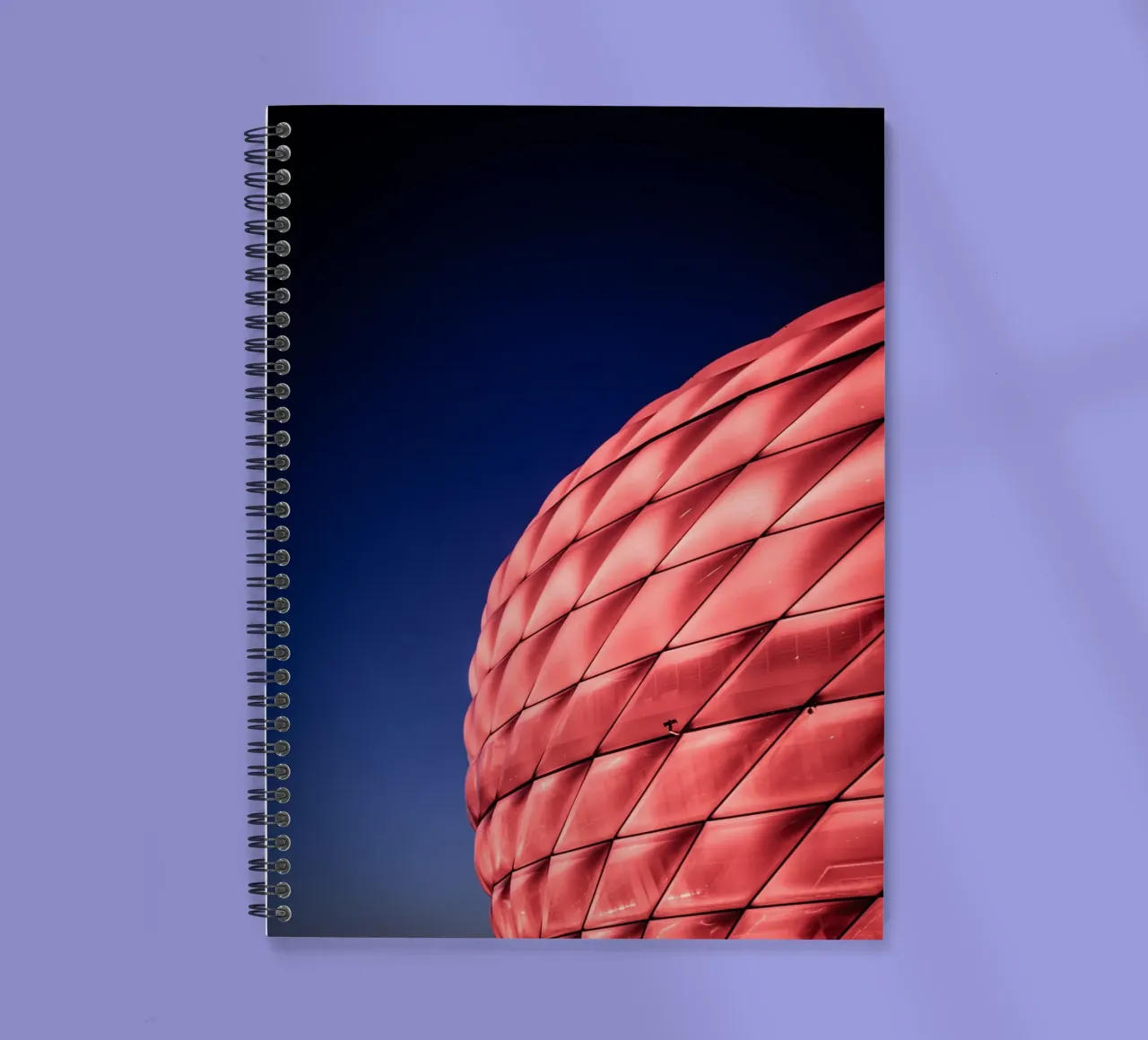 Allianz Arena 2 spiral notebook by Flo Klein