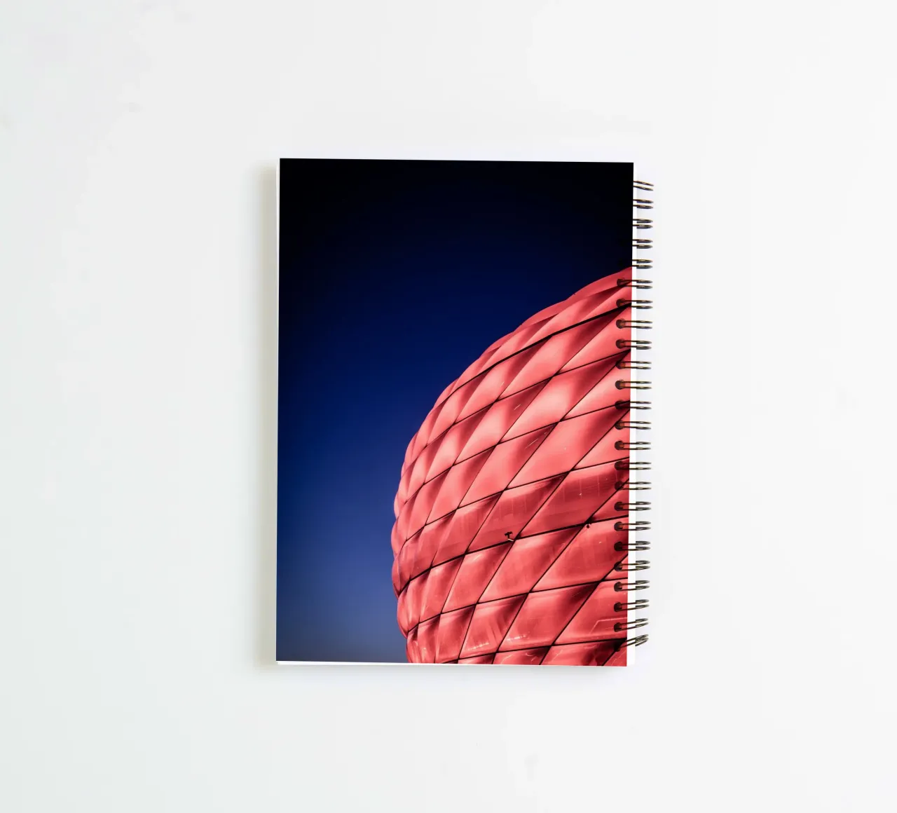Allianz Arena 2 spiral notebook by Flo Klein