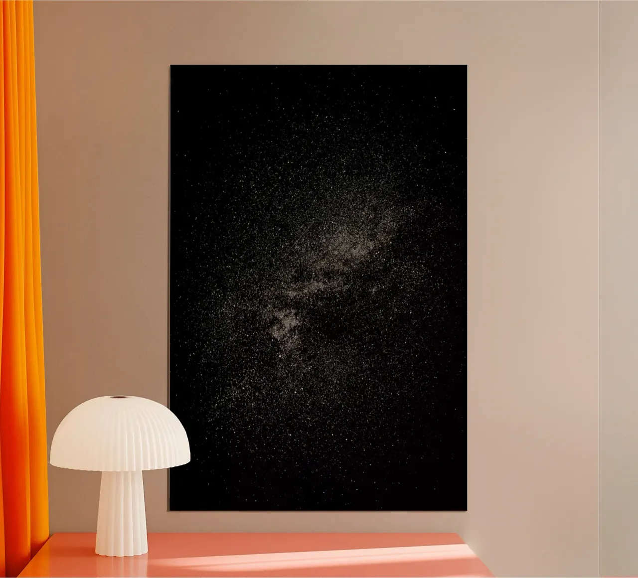 Stars No. 1136 poster con telaio in legno da Chris Abatzis