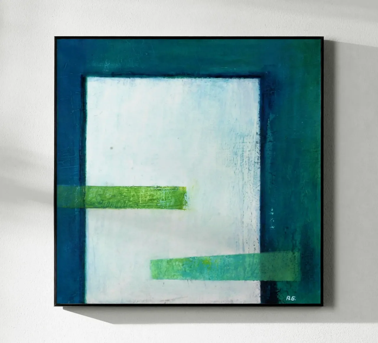 Durchsicht acrylic glass by Anita Gewald