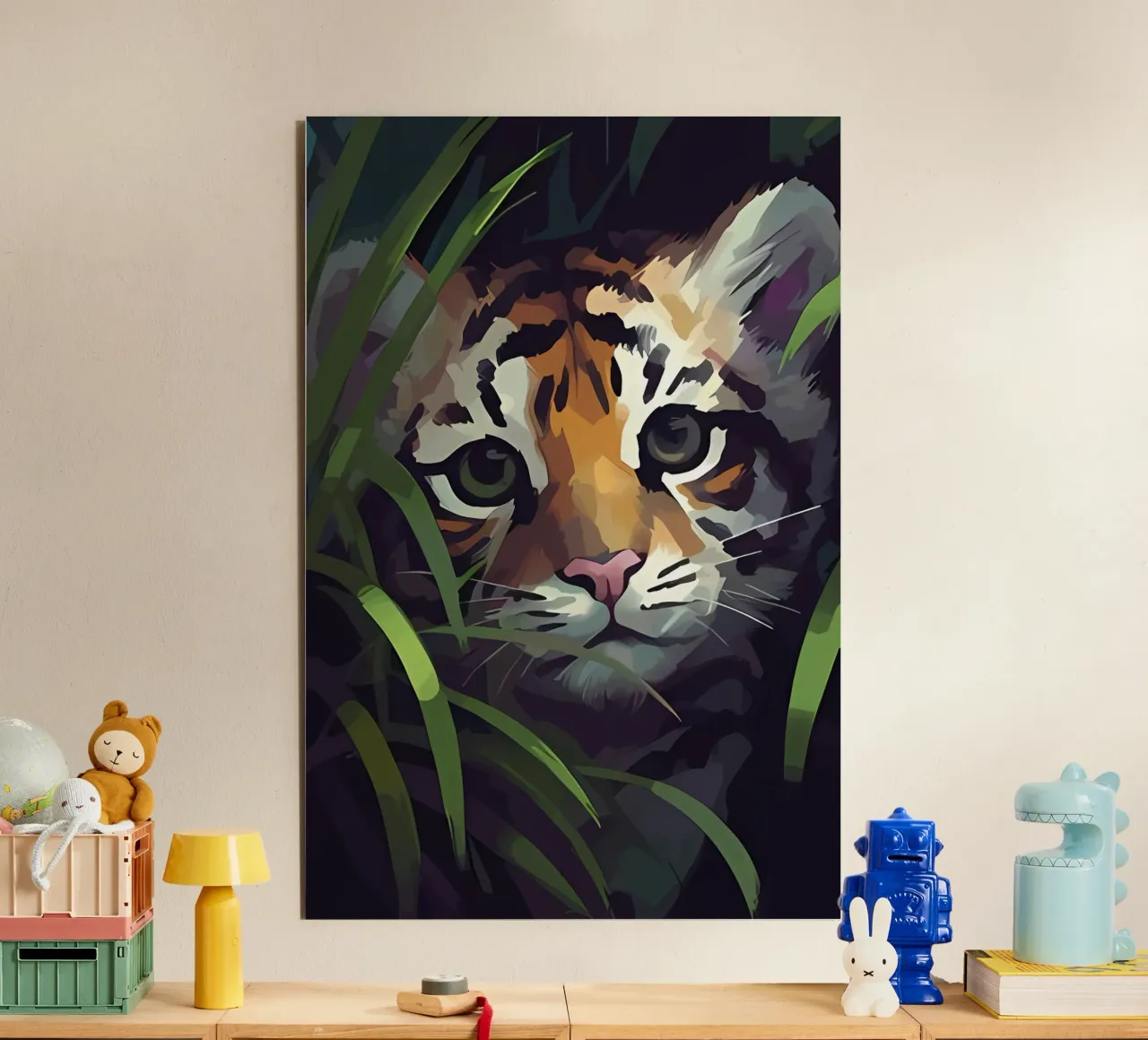 Poster d'arte minimalista 433 pannello forex da ahmiaLodri