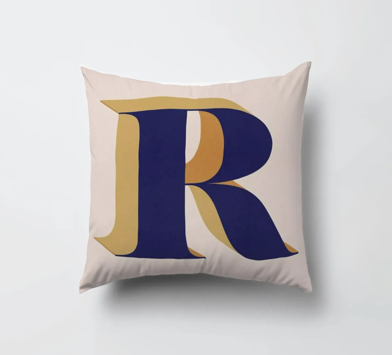 Blue R cuscino da daylight design studio