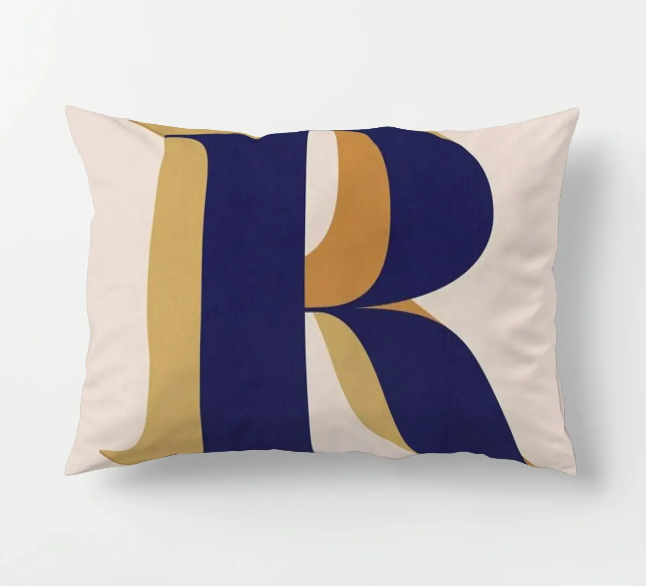 Blue R cuscino da daylight design studio