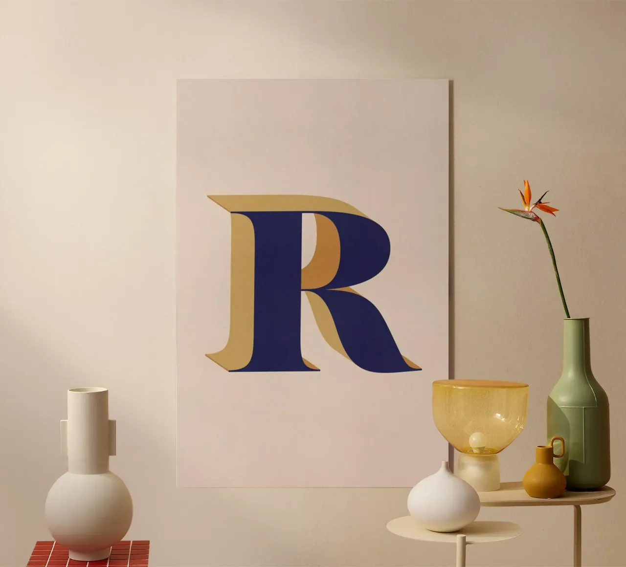 Blue R plexiglass da daylight design studio