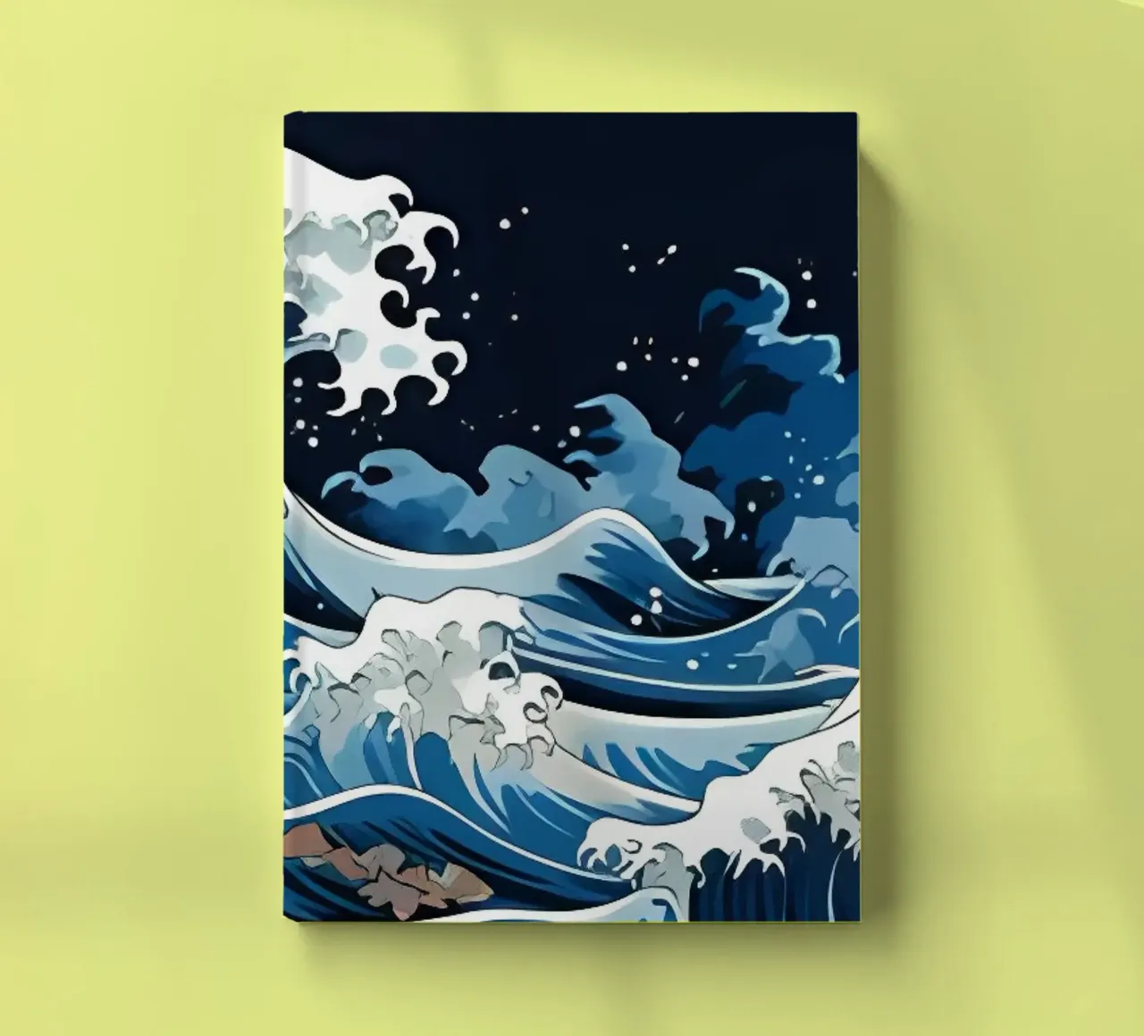 Minimalist Art Poster 434 notebook by ahmiaLodri