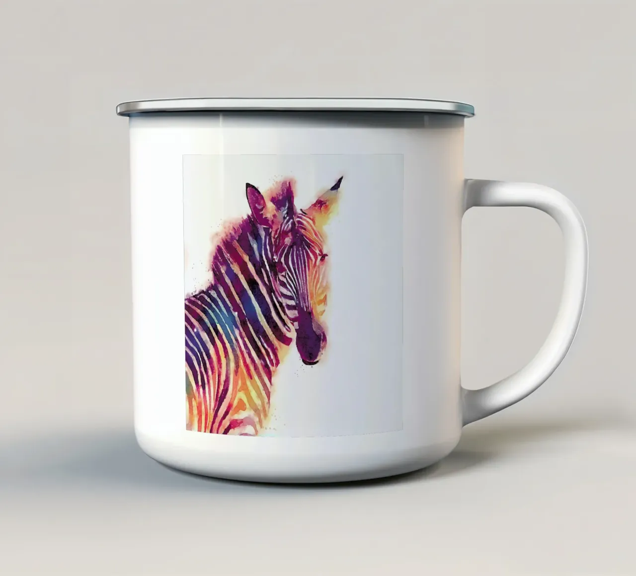 The Aesthetic enamel mug by Jacqueline Maldonado