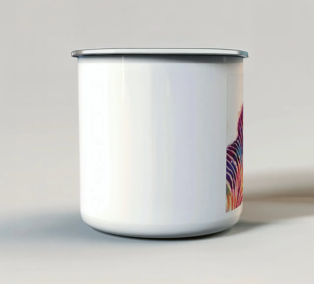 The Aesthetic enamel mug by Jacqueline Maldonado