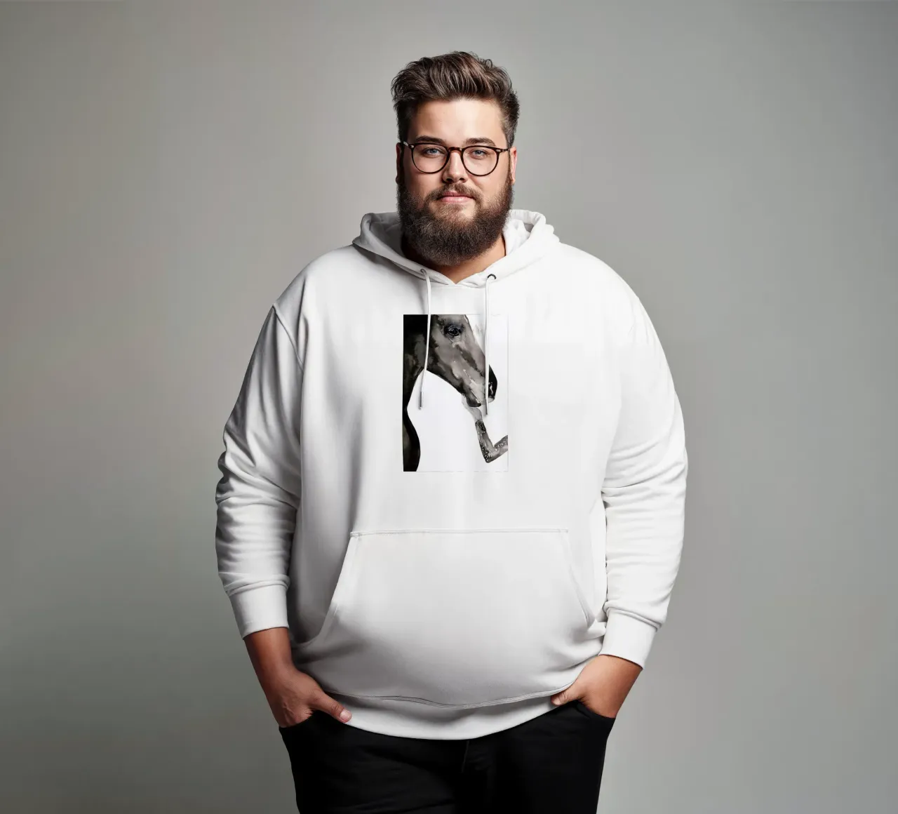 Let's Light It Up felpa con cappuccio da Victoria Verbaan