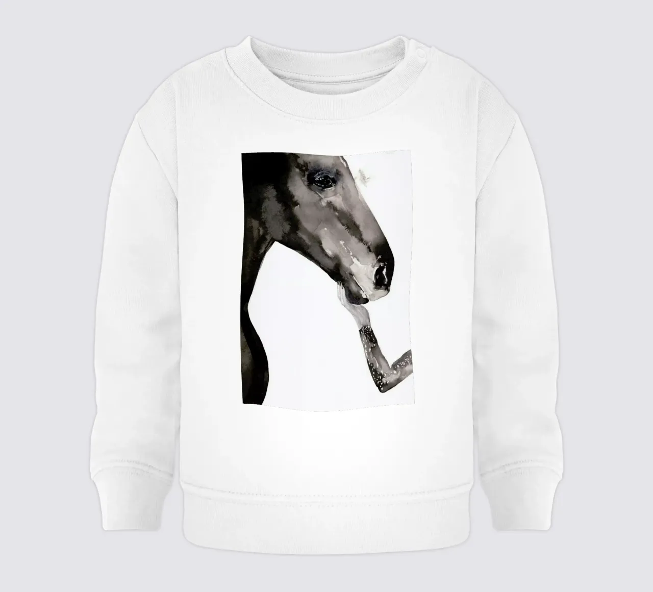Let's Light It Up baby sweatshirt van Victoria Verbaan