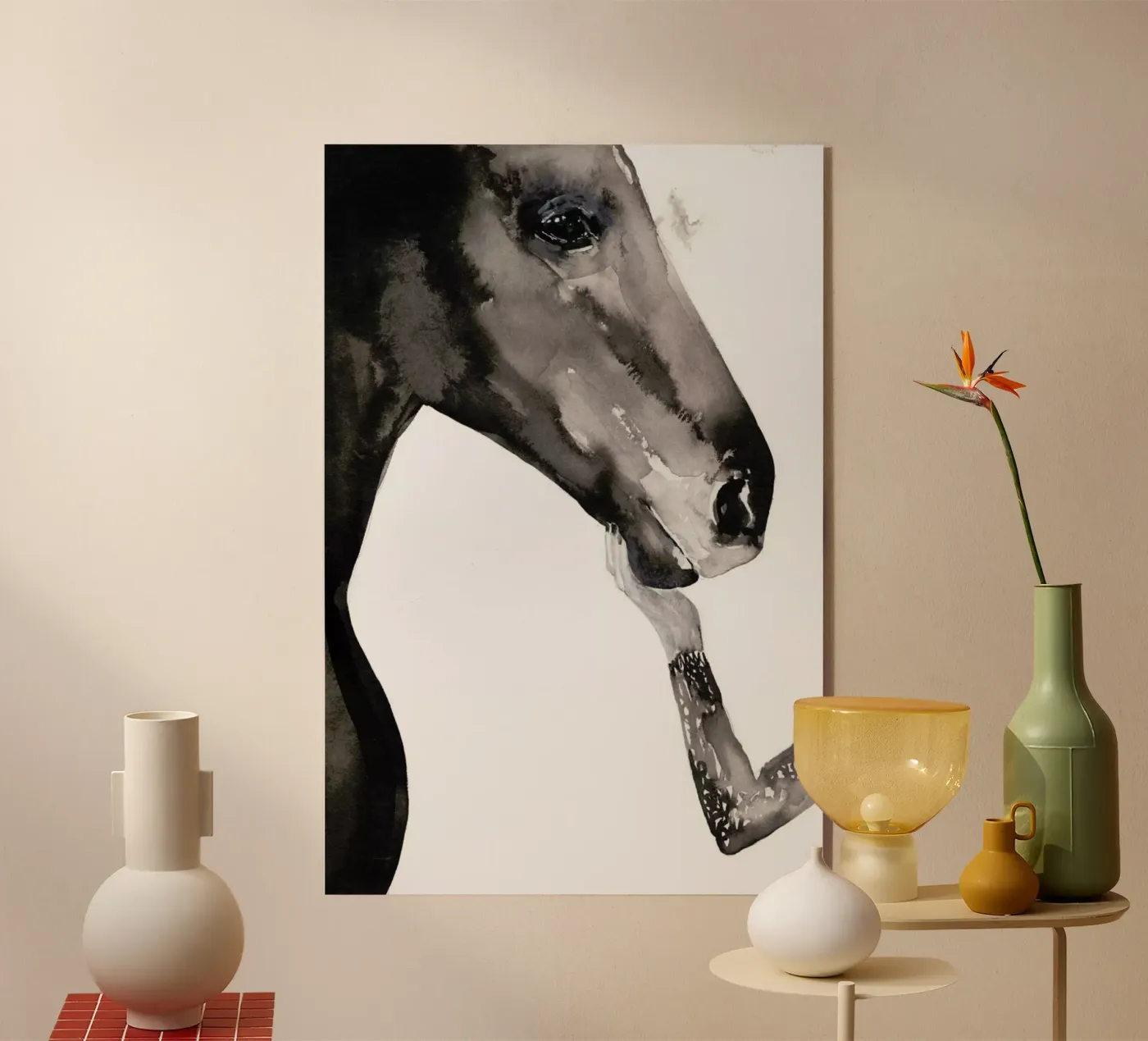 Let's Light It Up acryl van Victoria Verbaan