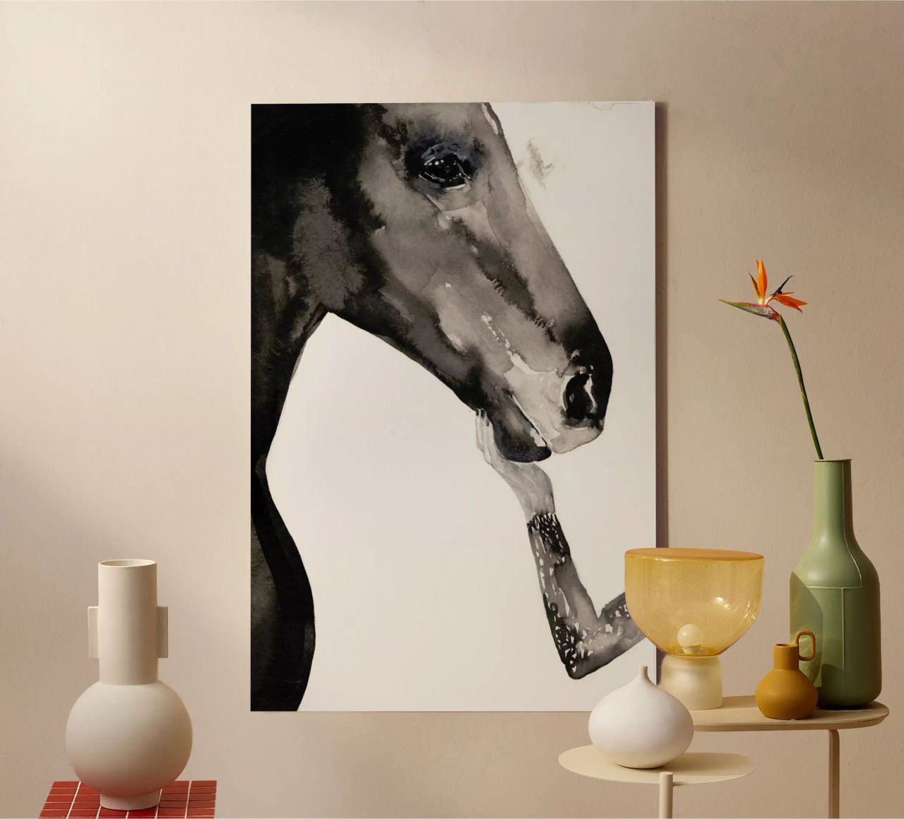 Let's Light It Up canvas by Victoria Verbaan