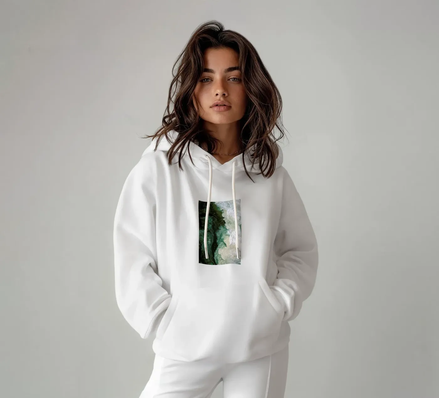 Deep felpa con cappuccio da ROBERTO H