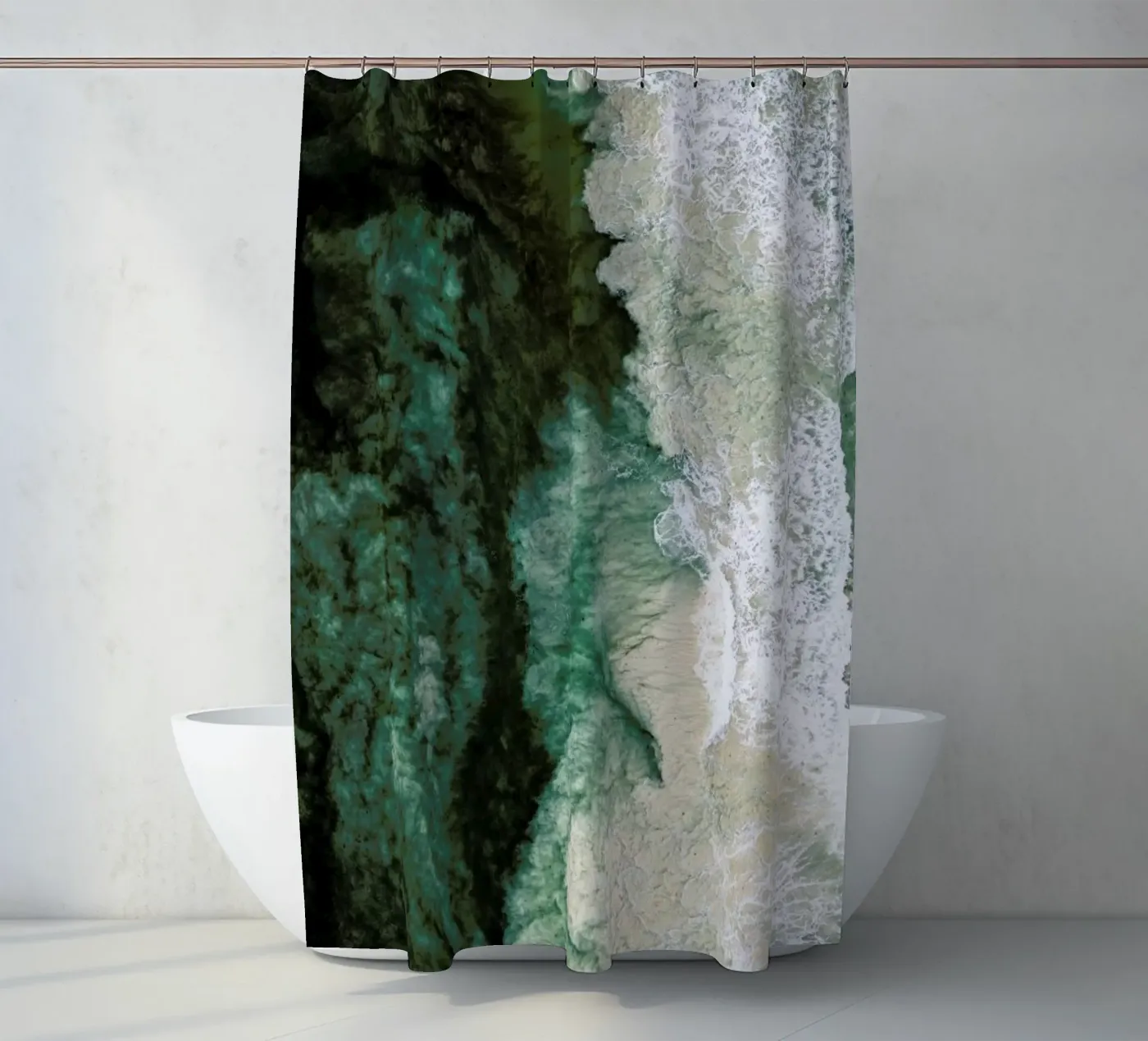 Deep Duschvorhang von ROBERTO H