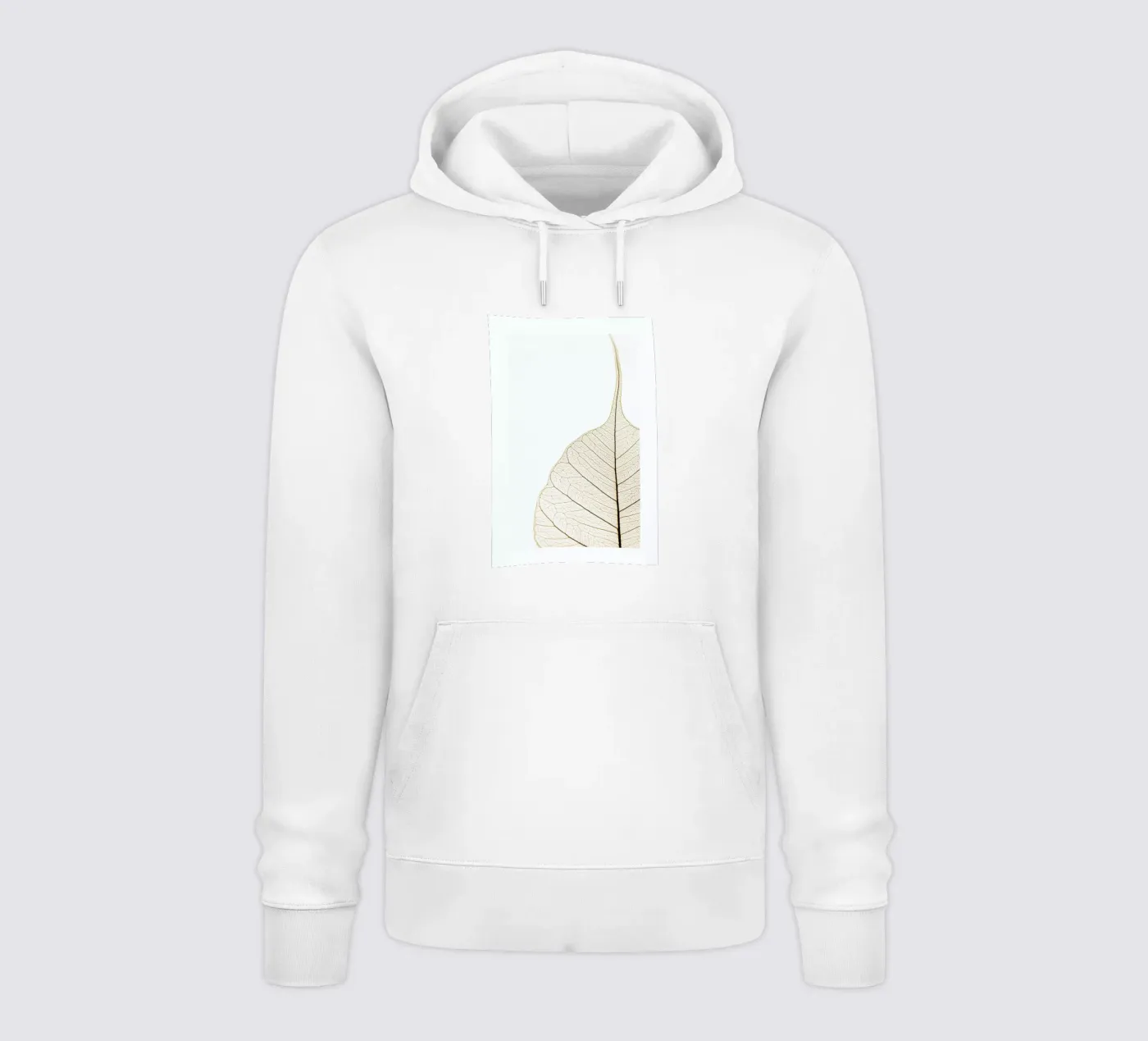 Translucent Leaf felpa con cappuccio da Flora & Fauna