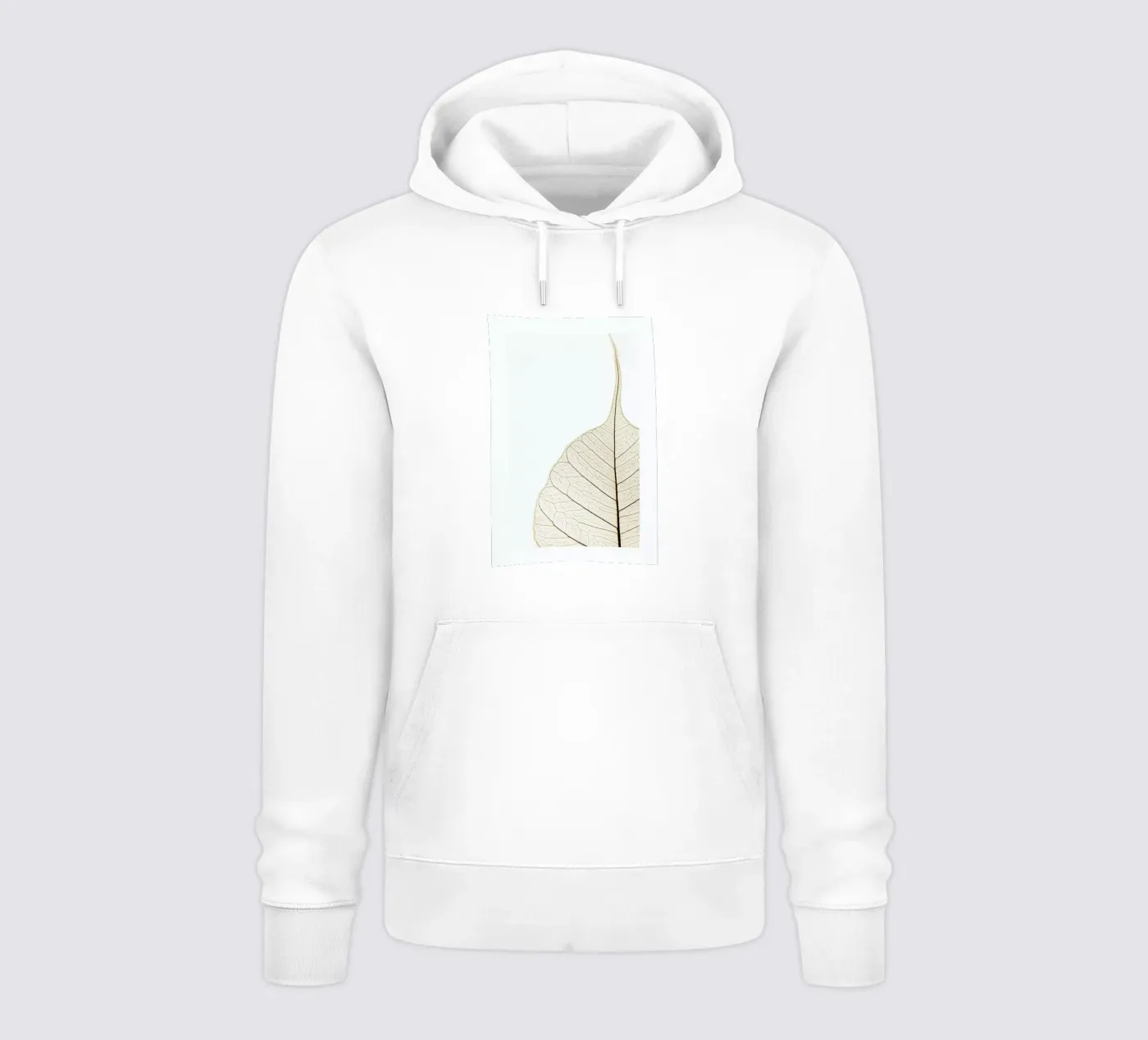 Translucent Leaf hoodie by Flora & Fauna