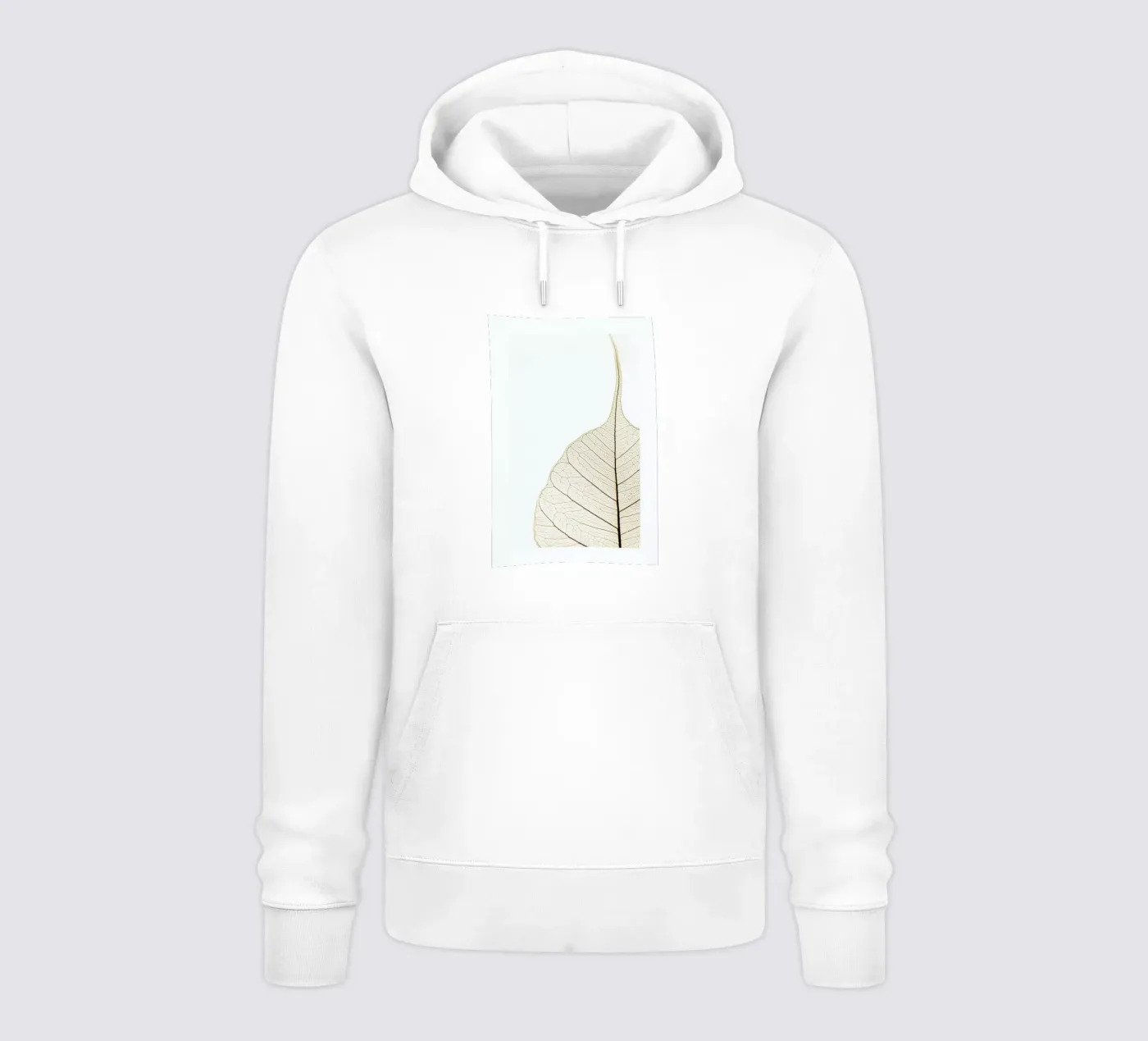 Translucent Leaf felpa con cappuccio da Flora & Fauna