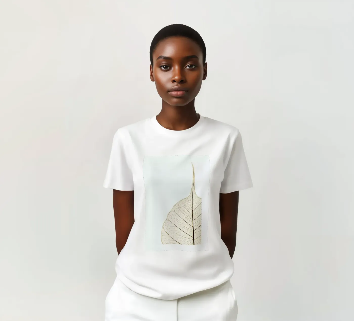 Translucent Leaf t-shirt da Flora & Fauna