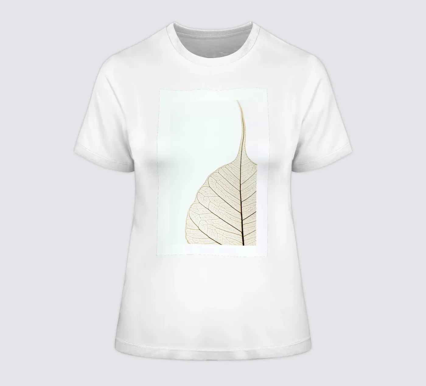 Translucent Leaf t-shirt da donna da Flora & Fauna