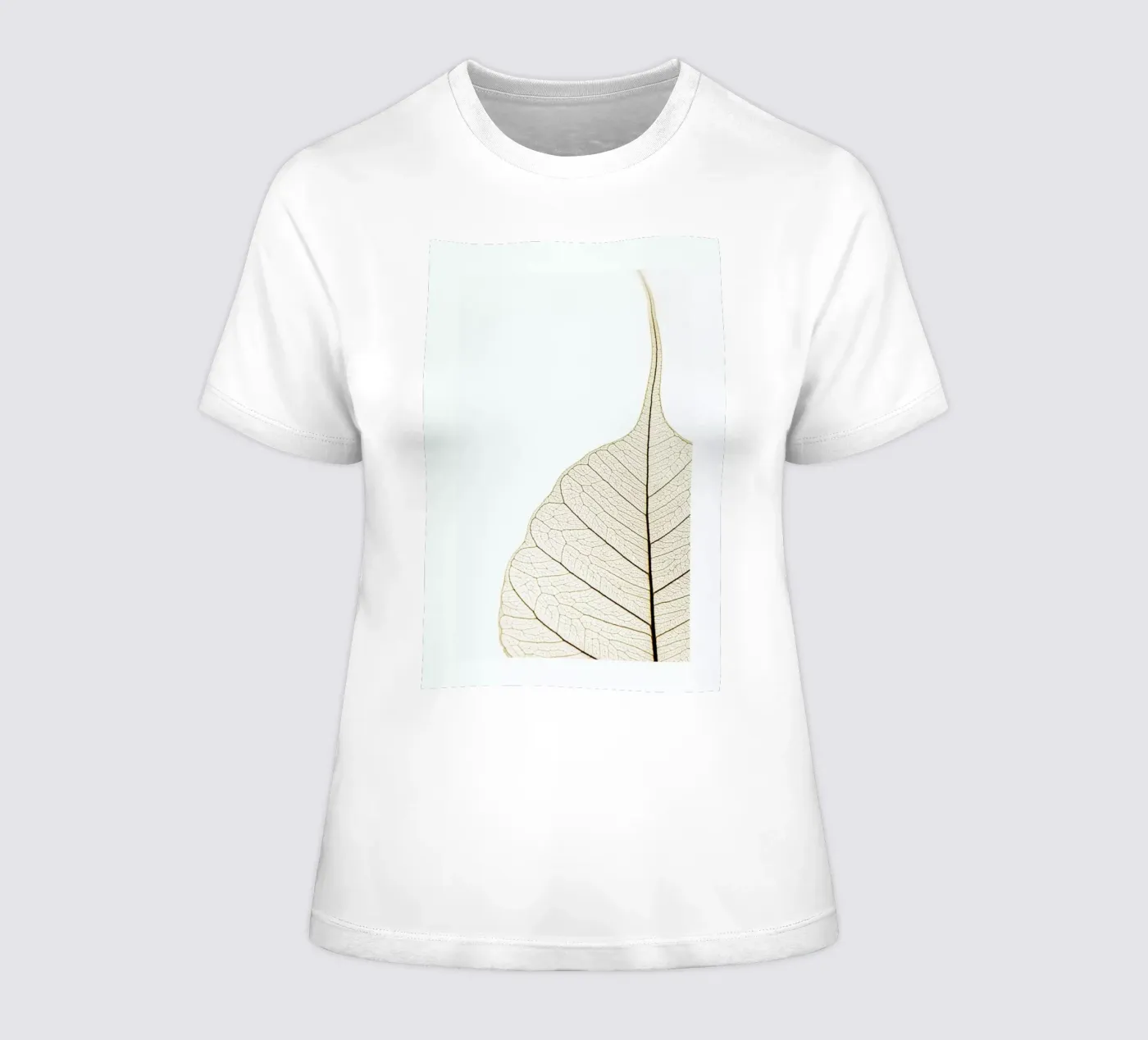 Translucent Leaf t-shirt da donna da Flora & Fauna