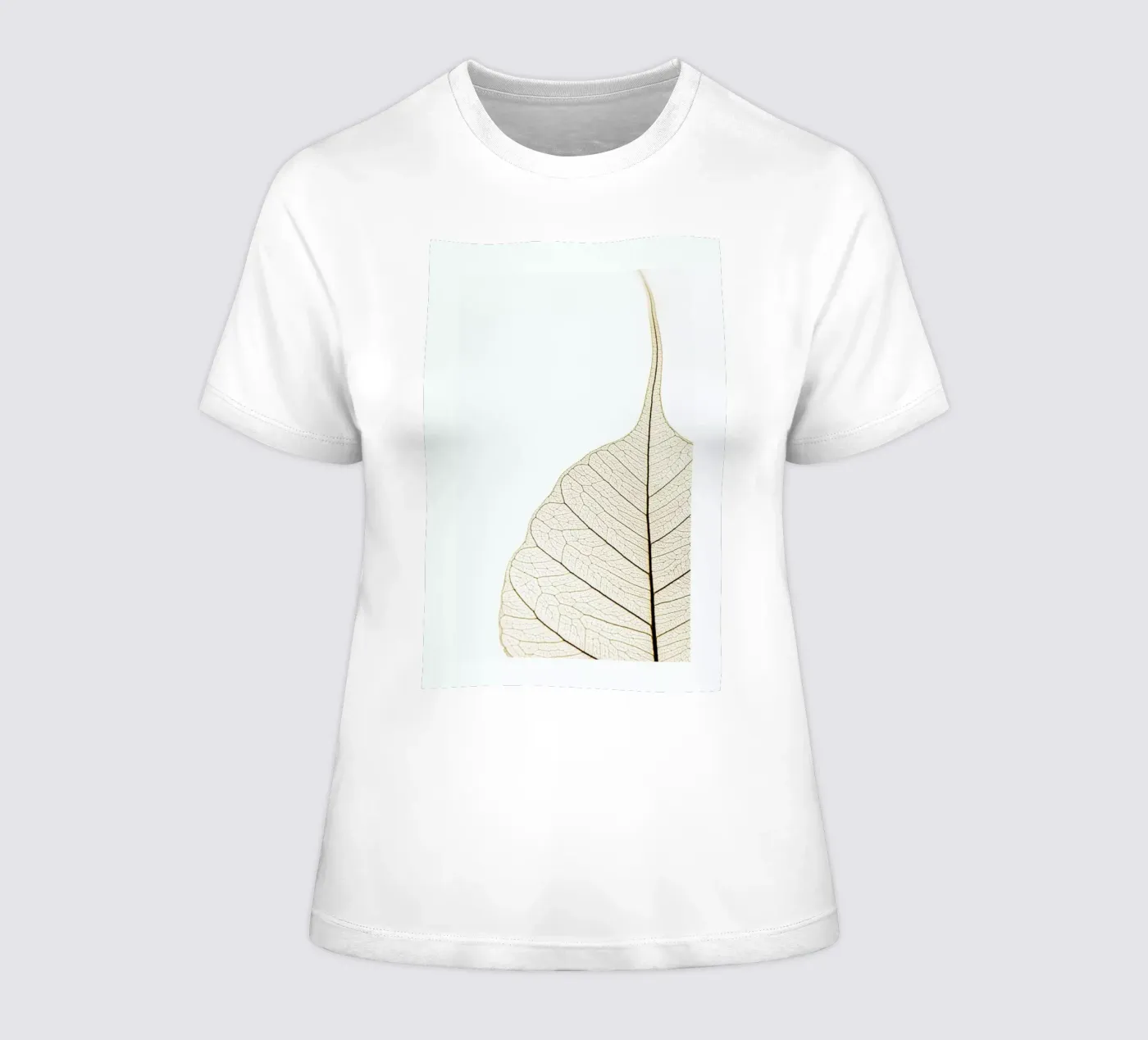 Translucent Leaf t-shirt da donna da Flora & Fauna