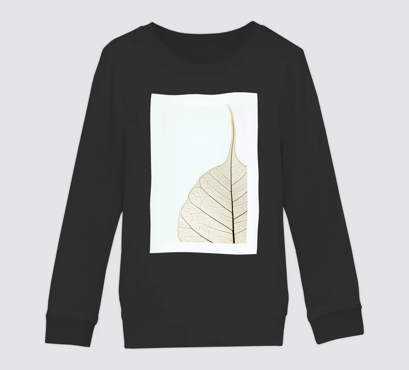 Translucent Leaf kinder sweatshirt van Flora & Fauna