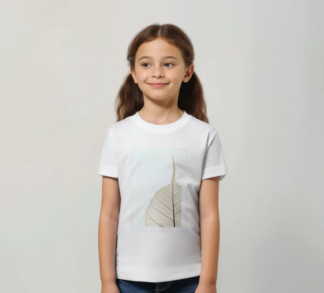 Translucent Leaf kinder t-shirt van Flora & Fauna