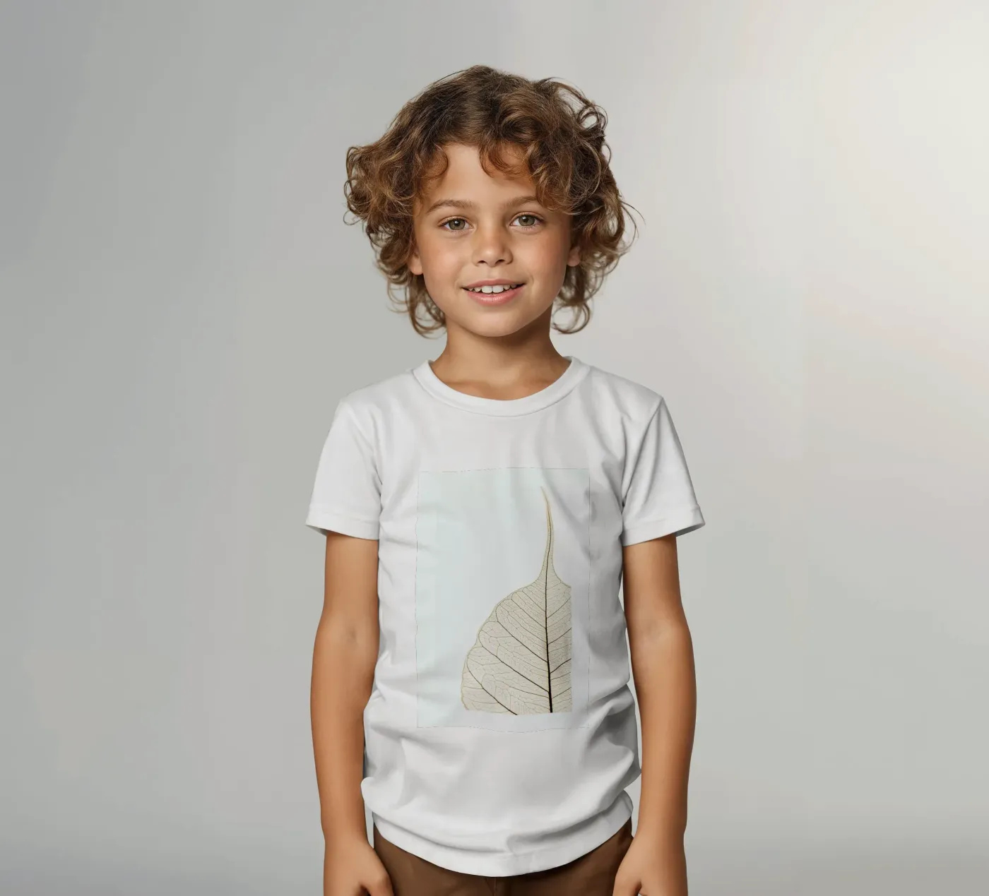 Translucent Leaf Kinder T-Shirt von Flora & Fauna