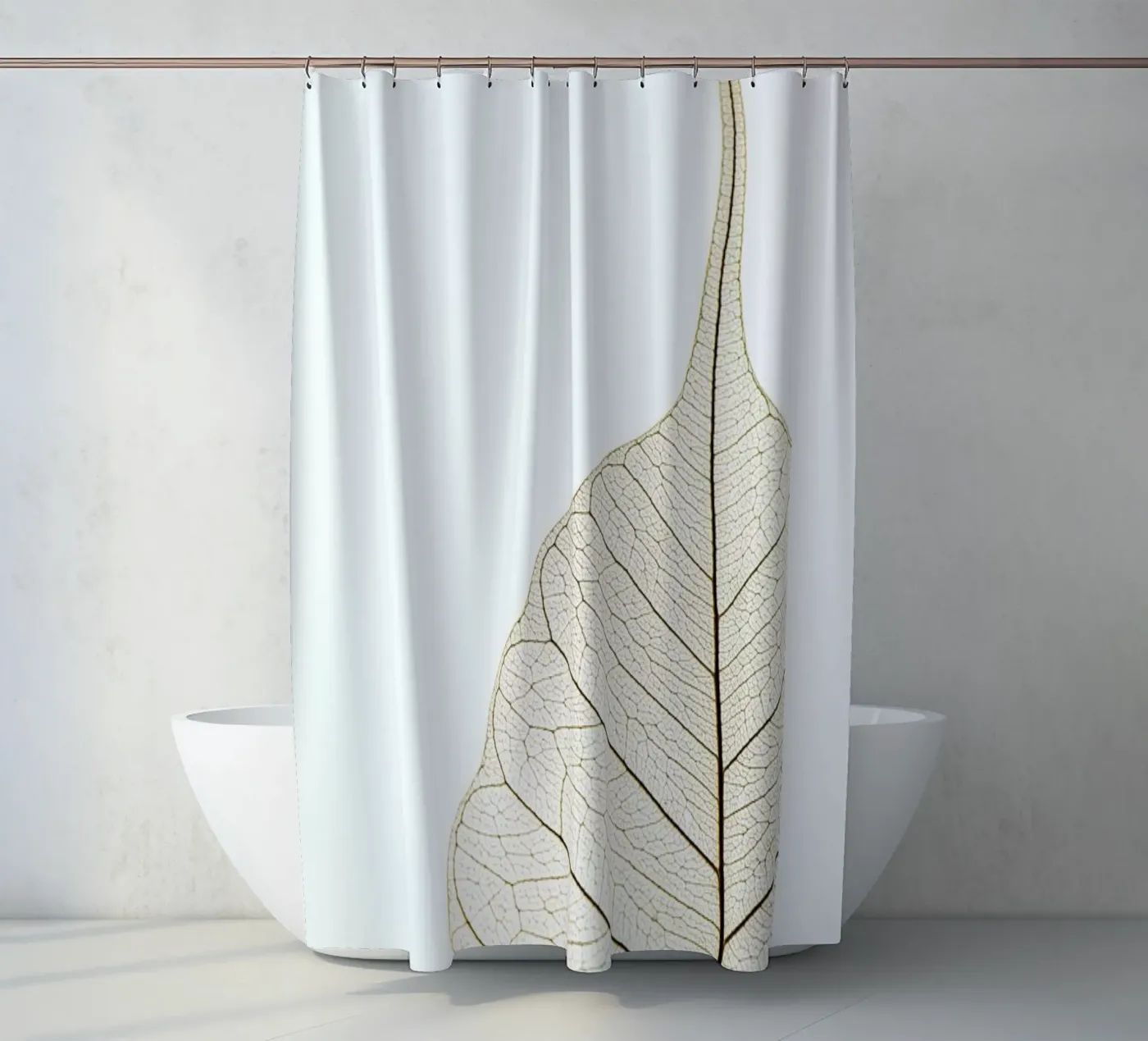 Translucent Leaf Duschvorhang von Flora & Fauna