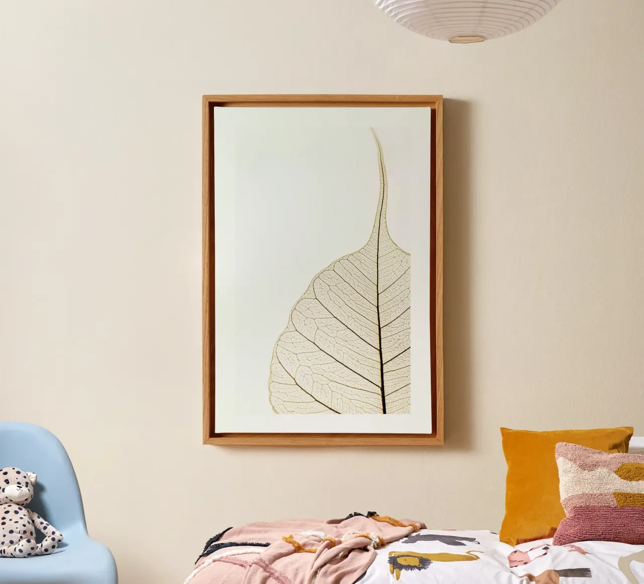 Translucent Leaf canvas by Flora & Fauna
