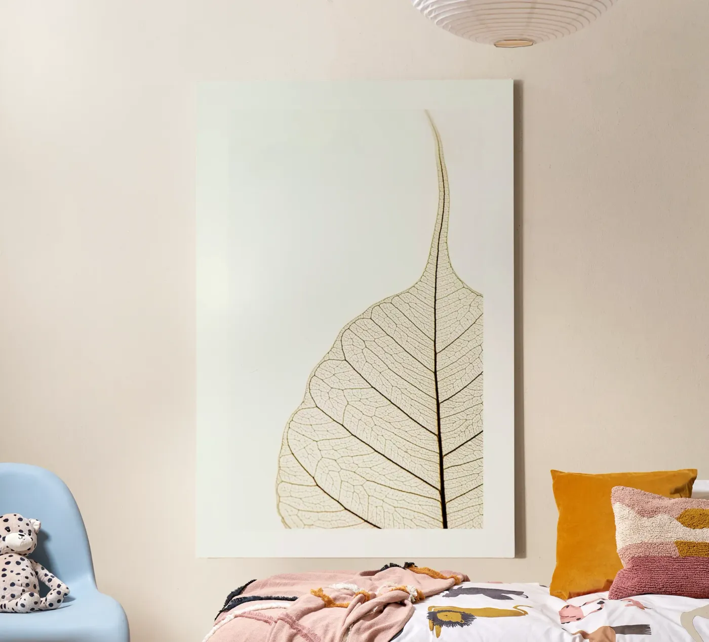Translucent Leaf canvas by Flora & Fauna