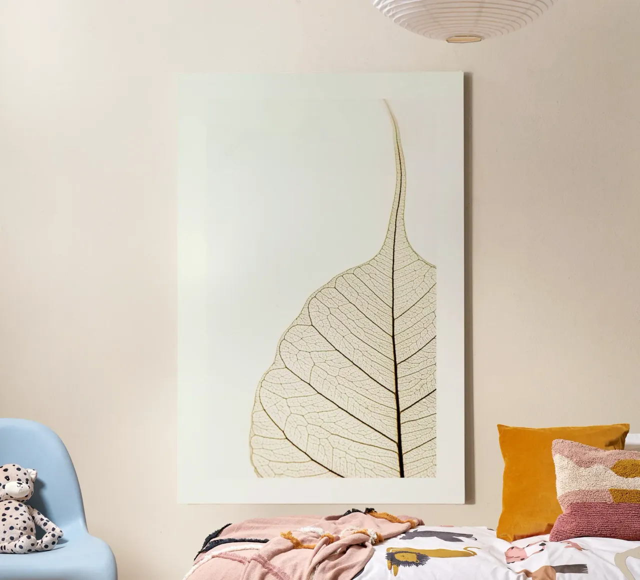 Translucent Leaf canvas by Flora & Fauna