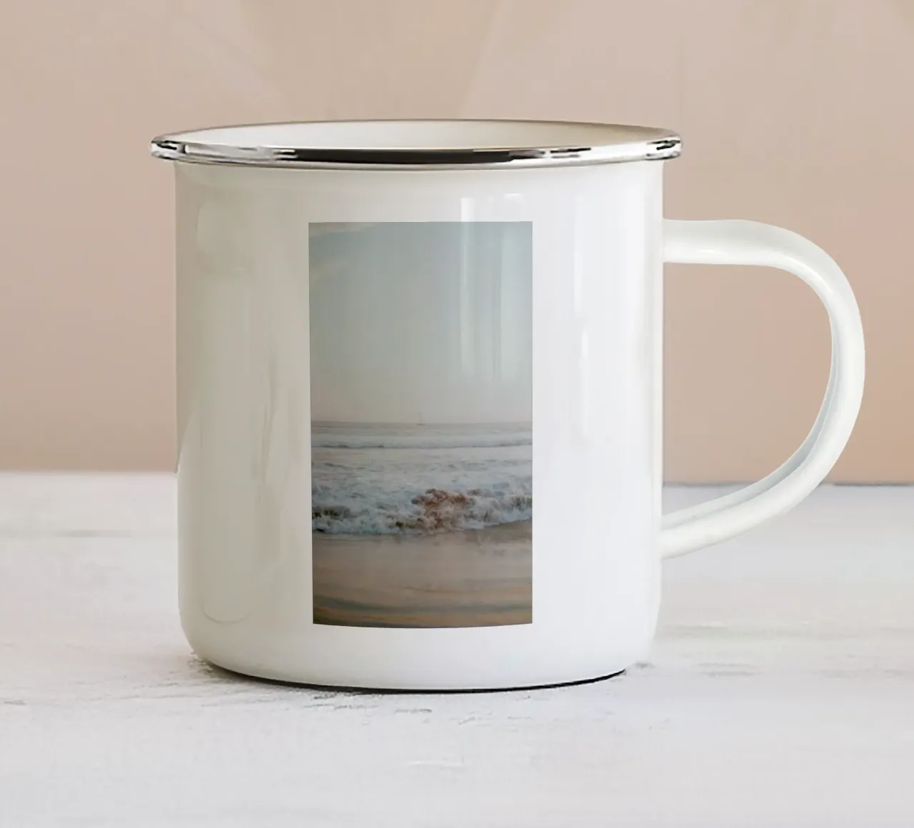 Ocean Breeze tazza in smalto da Alexandra Hellweg