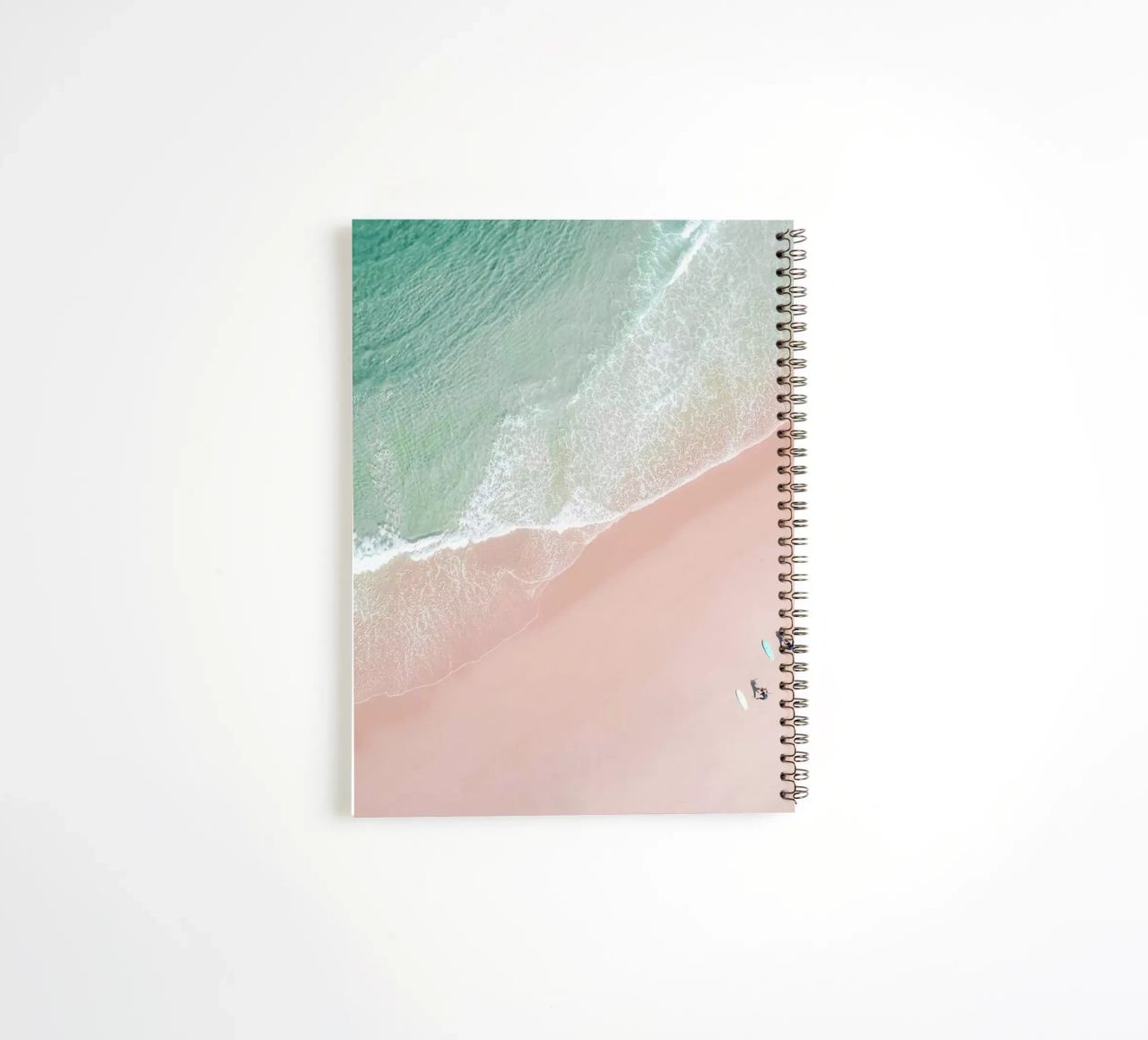 Aerial Beach - Ocean Surf Yoga Ringbuch von Ingrid Beddoes
