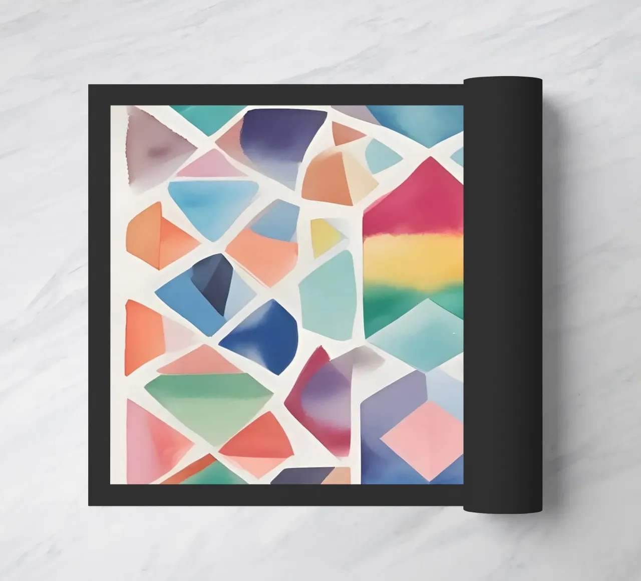 Mosaici minimalisti zerbino da Minimalism