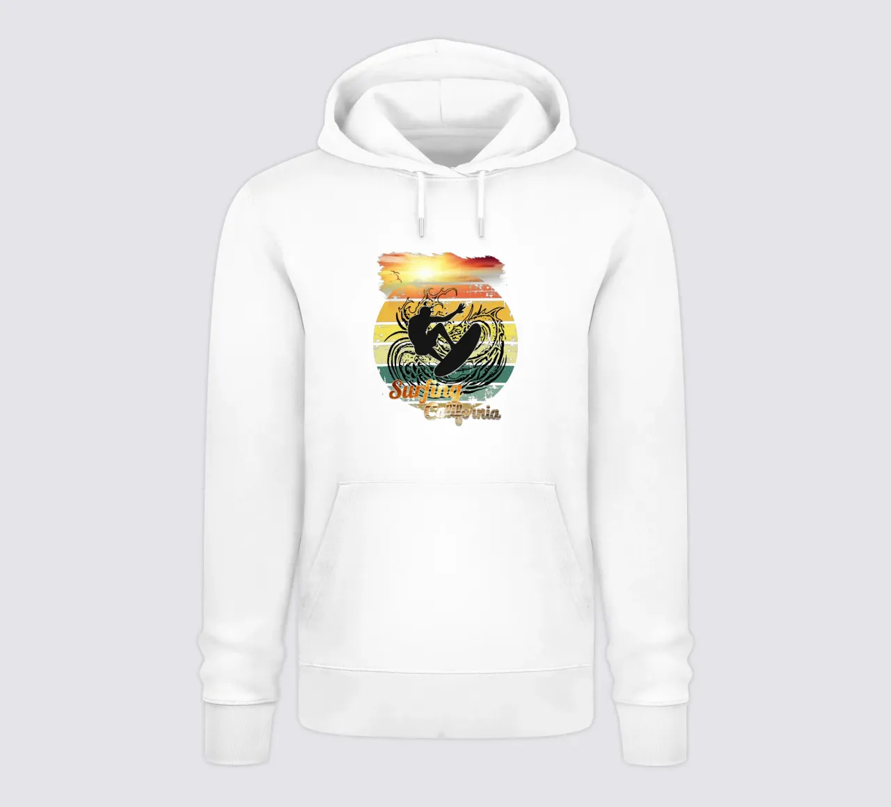 Surf Life Oval 2a - Summer Sun Vibes 16b felpa con cappuccio da surfer28