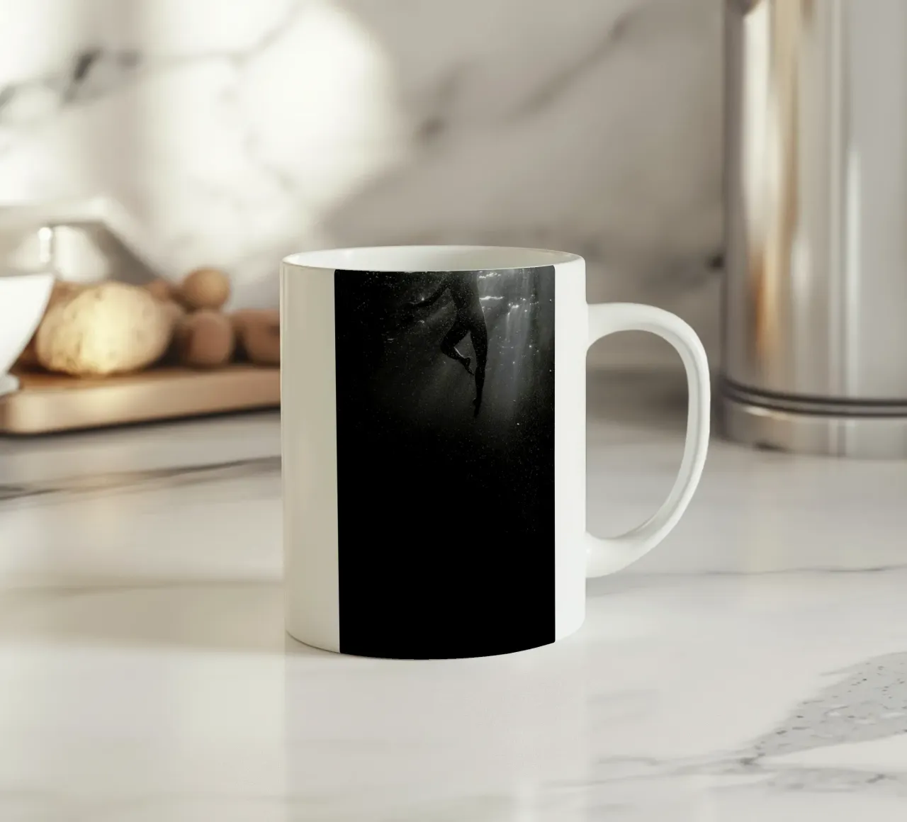 Staying Calm tazza in ceramica da Chris Abatzis