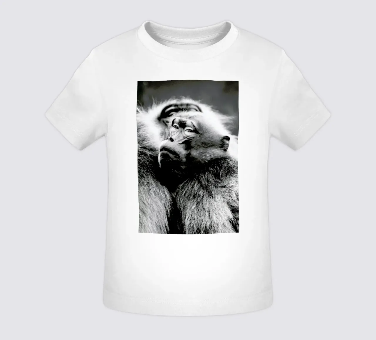 Monkey Business baby t-shirt by Babett Schultze