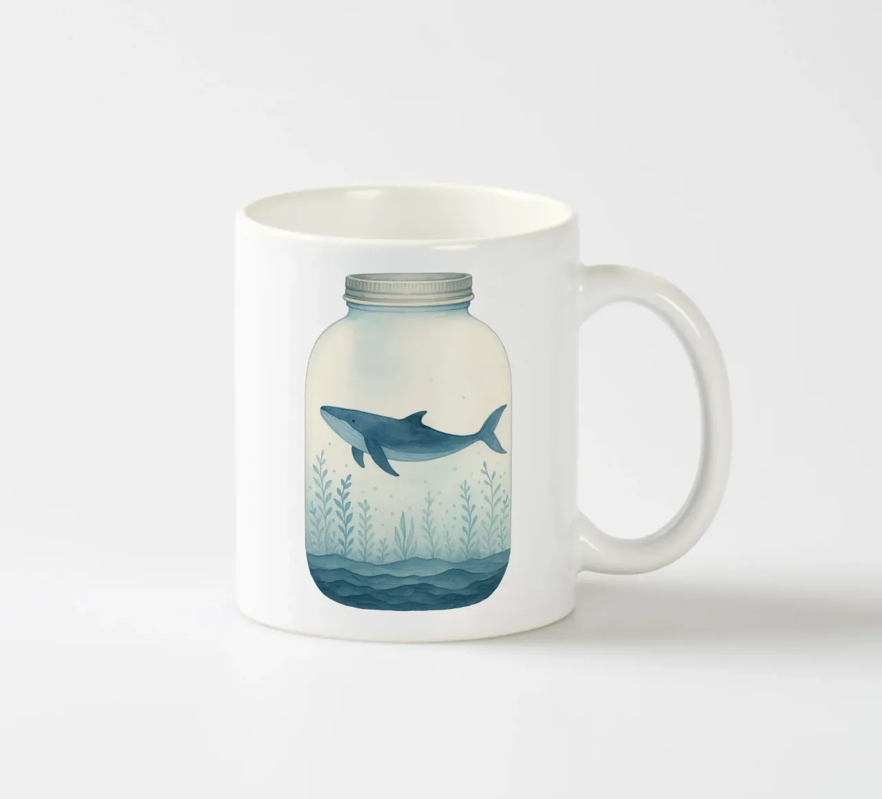 Piccolo oceano, grande cuore tazza in ceramica da KidzStudio