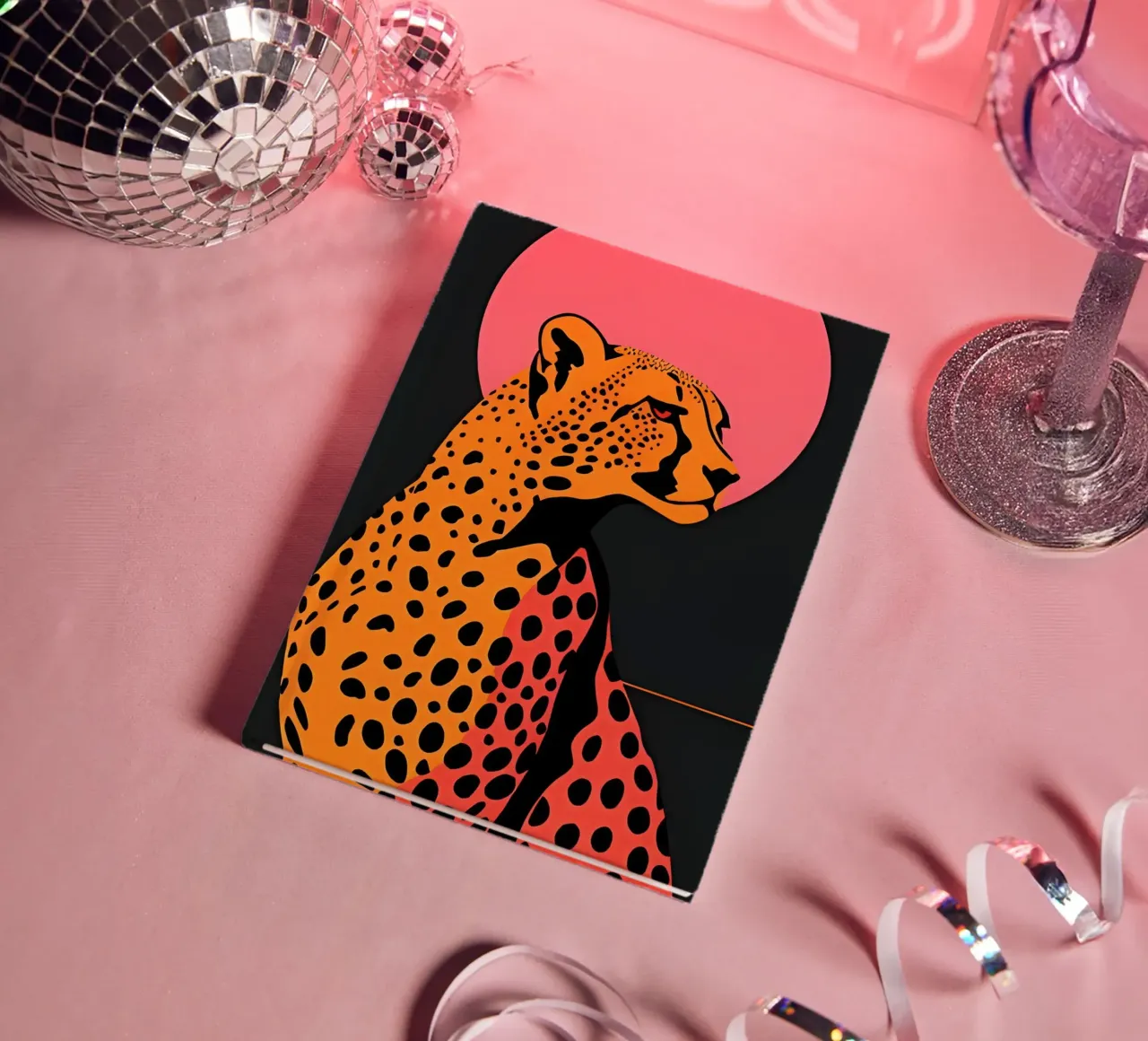 Minimalist Art Poster 457 notebook by ahmiaLodri