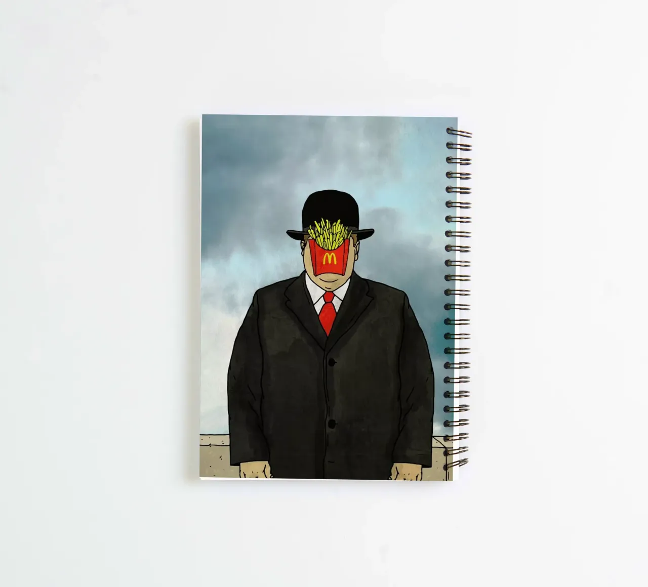 Millennial Masterpieces spiral notebook by Nick Cocozza