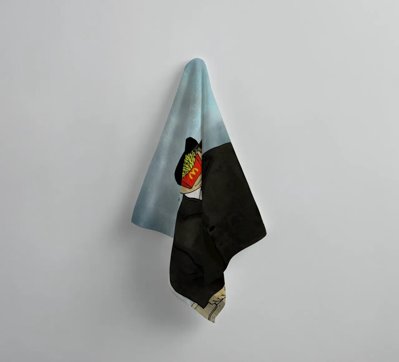 Millennial Masterpieces asciugamano da bagno da Nick Cocozza