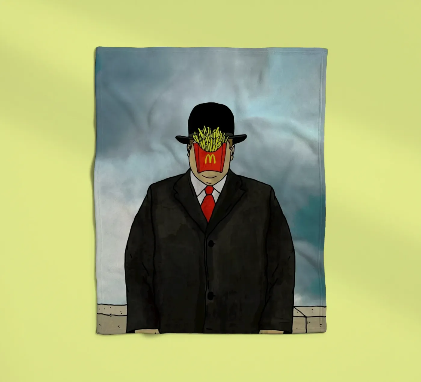 Millennial Masterpieces Fleecedecke von Nick Cocozza