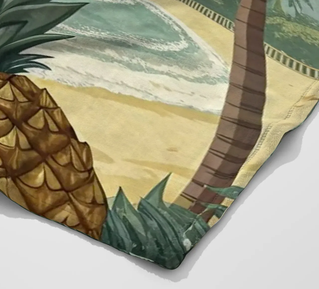 Poster retro Pina Colada coperta in pile da 🎁 ARTVI-SHOP