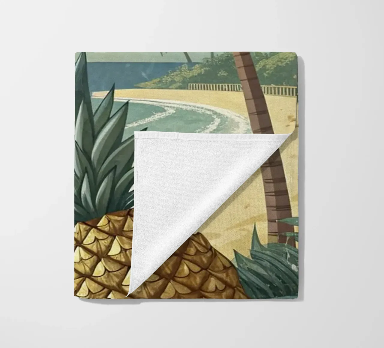 Poster retro Pina Colada telo mare da 🎁 ARTVI-SHOP