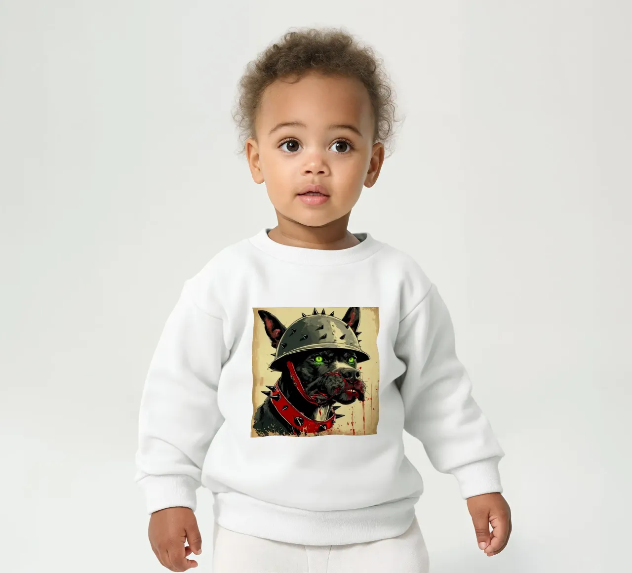 Bloodhound baby sweatshirt by CASTILO
